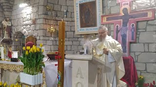 Transmisja Mszy Świętej,19.30-III Niedziela Wielkkanocy,Florencja 1.05.2022