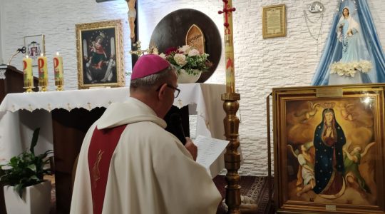 Wizerunek Matki Bożej jedzie do parafii w Szczecinie 4.06.2022