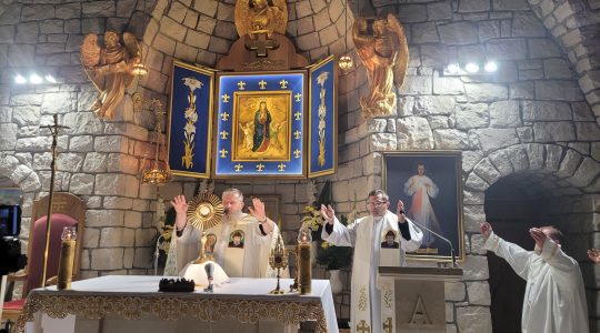 Modlitewne spotkanie w dzień św. Charbela i św. Jana Pawła II, 23.10.2022