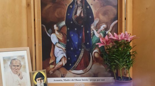 Nieustanna peregrynacja kopii Obrazu Matki Bożej Wniebowziętej Dobrego Początku w Italii 6.11.2022