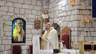 Charbel Tv- La Santa Messa con il rinnovo delle Promesse del Santo Battesimo ore 17:30, Florencja 08.04.2023