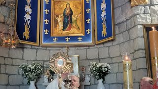 Charbel Tv-Nabożeństwo z modlitwą o uzdrowienie i uwolnienie-Adorazione e preghiera guarigione ore 19:10,Florencja 22.05.2023