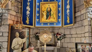 Charbel Tv-Adoracja Pana Jezusa ze Świętymi godz.20:30, Adorazione di Gesu con Santi ore 20:30, Florencja 31.10.2023