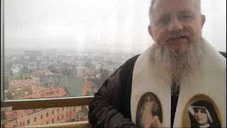 Charbel Tv-Ks.Jarek błogosławi z Sanktuarium Bożego Miłosierdzia- Padre Jarek benedica da Santuario, Kraków 8.02.2024