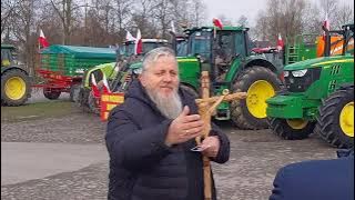 Charbel Tv-Ks. Jarek razem z Rolnikami w Iłży, Iłża 20.03.2024