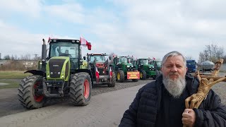 Charbel Tv-Protest Rolników Radom-błogosławieństwo i modlitwa, Radom 20.03.2024